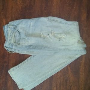 Distressed American Eagle Jeans